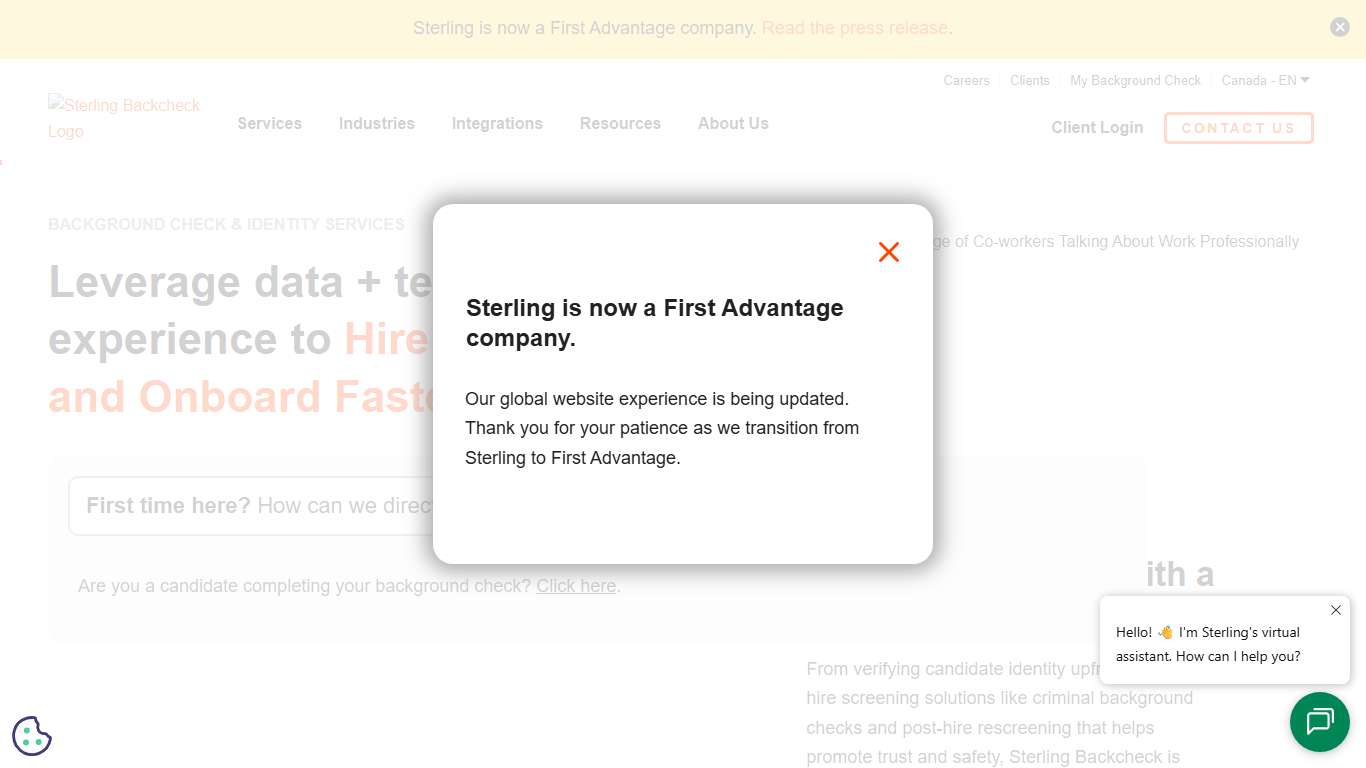 Employment Background Checks and Screening - Sterling, a First Advantage company